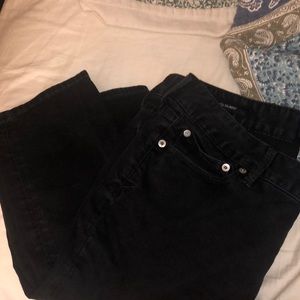 Lucky Brand size 10/30 black Lolita skinny jeans